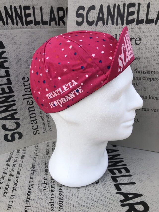 Cap ciclismo rosa - immagine 2