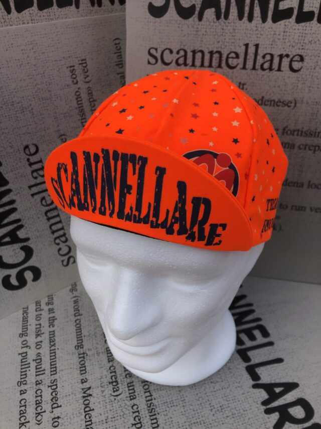 Cap ciclismo arancio - immagine 4