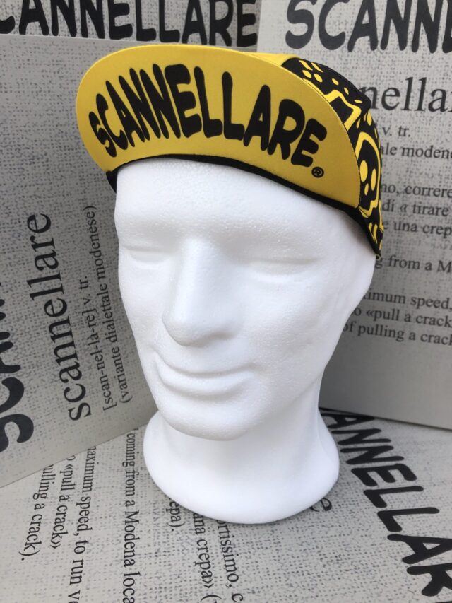 Cap sottocasco giallo e nero