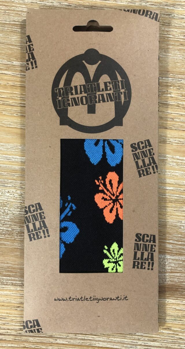Calze ciclismo fiori