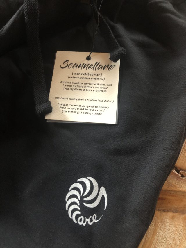 Pantalone felpa leggero logo colore nero - immagine 2