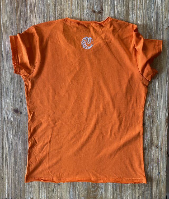 T-Shirt Scannellare arancio uomo - immagine 2