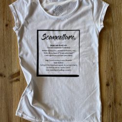 T-Shirt Scannellare significato donna