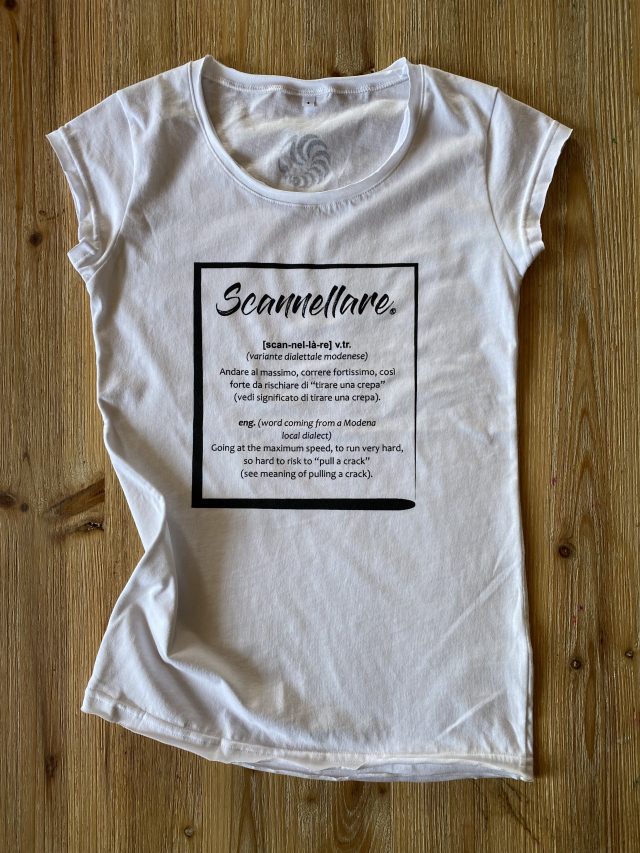 T-Shirt Scannellare significato donna